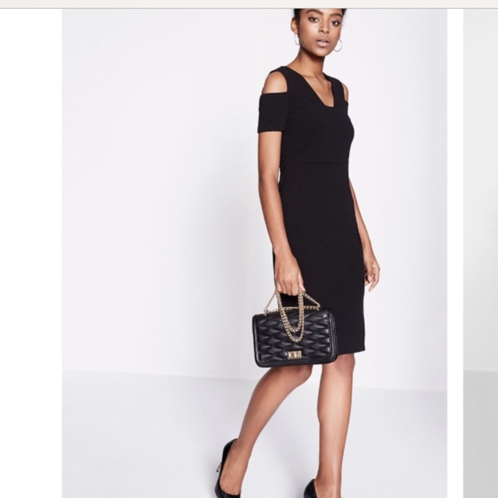 Express black dress